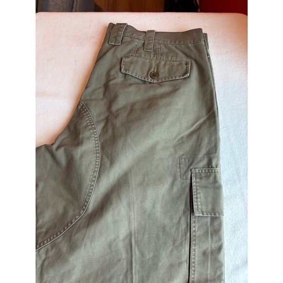 NWOT Made in ITALY REPLAY Men's Utility Cargo Pants Distressed Cotton Canvas 38 - Picture 4 of 12
